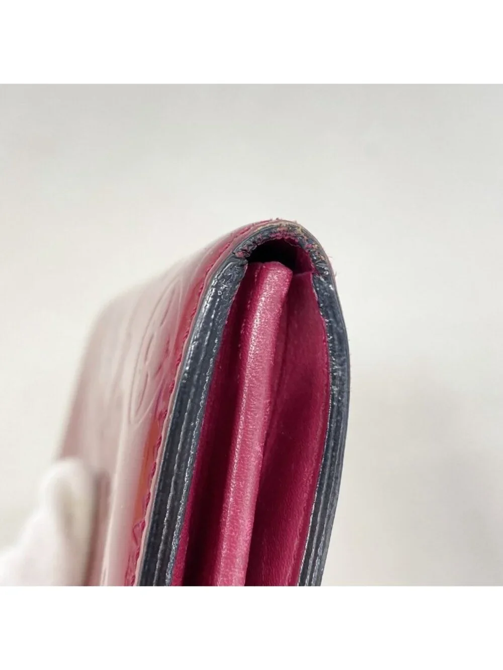 Louis Vuitton Wallet Vernis Portefeuille Sarah Rose Indien